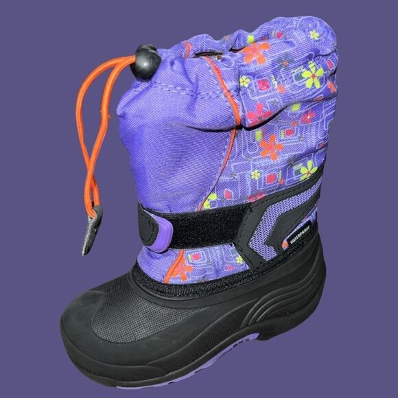 Kamik Toddler Girl's Snowbank 2 Boot Lavender Size 10 - Picture 1 of 6